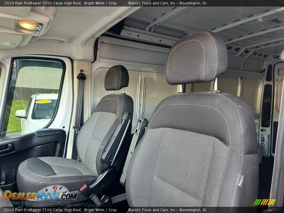 Front Seat of 2014 Ram ProMaster 2500 Cargo High Roof Photo #15