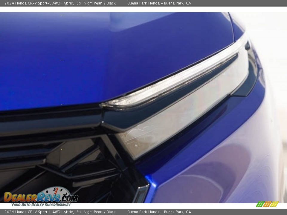 2024 Honda CR-V Sport-L AWD Hybrid Still Night Pearl / Black Photo #5