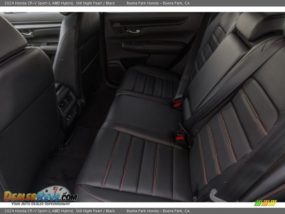 Rear Seat of 2024 Honda CR-V Sport-L AWD Hybrid Photo #16