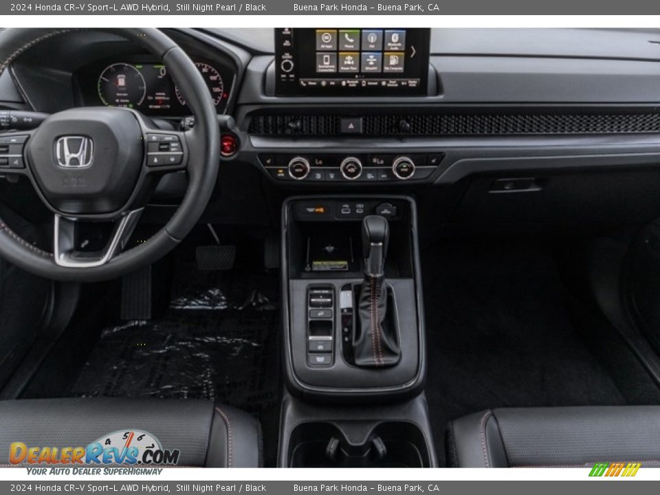 Dashboard of 2024 Honda CR-V Sport-L AWD Hybrid Photo #17