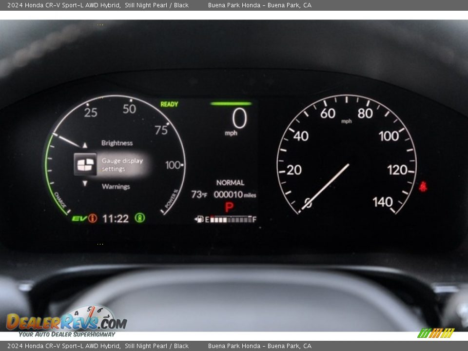 2024 Honda CR-V Sport-L AWD Hybrid Gauges Photo #18