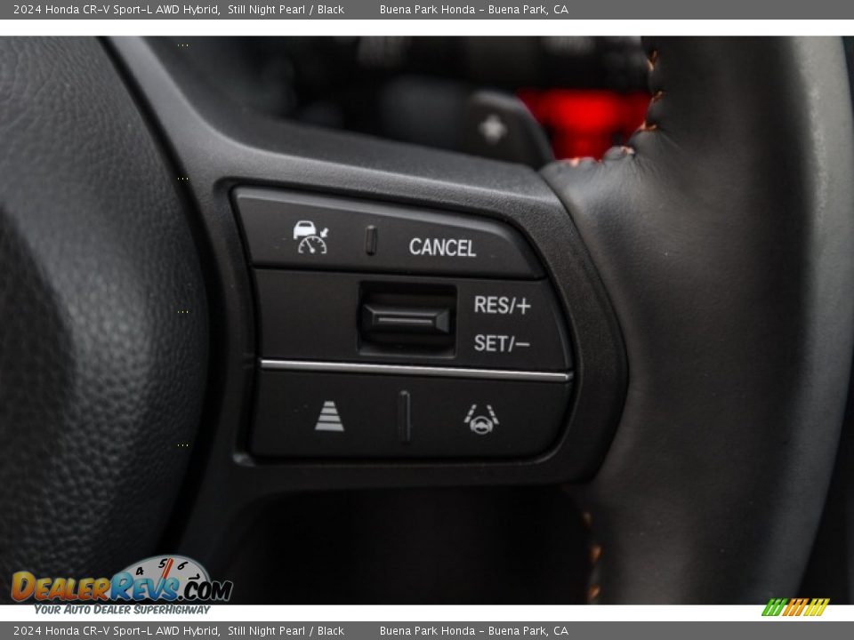2024 Honda CR-V Sport-L AWD Hybrid Steering Wheel Photo #21