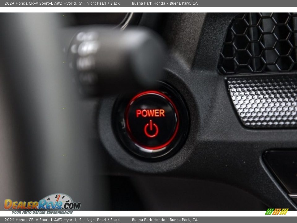 2024 Honda CR-V Sport-L AWD Hybrid Still Night Pearl / Black Photo #23
