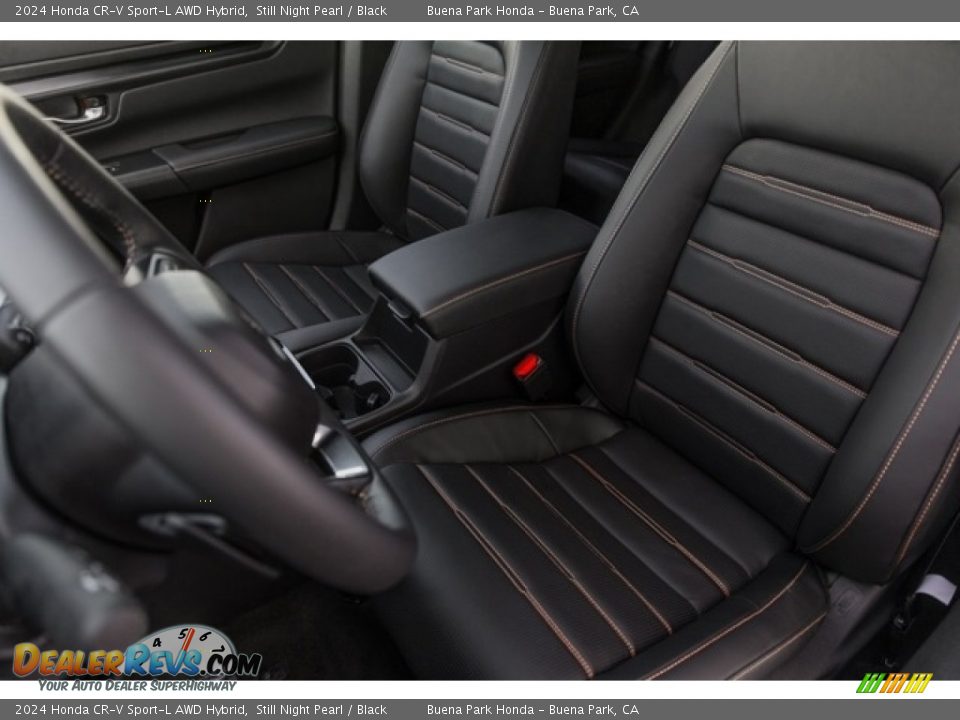 Front Seat of 2024 Honda CR-V Sport-L AWD Hybrid Photo #24