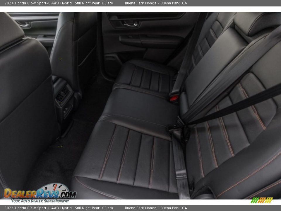 Rear Seat of 2024 Honda CR-V Sport-L AWD Hybrid Photo #26