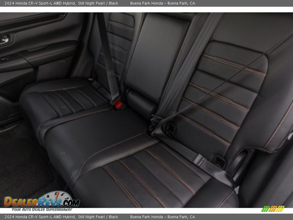 Rear Seat of 2024 Honda CR-V Sport-L AWD Hybrid Photo #27