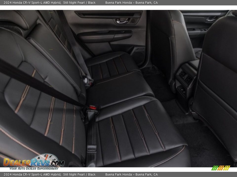 Rear Seat of 2024 Honda CR-V Sport-L AWD Hybrid Photo #28