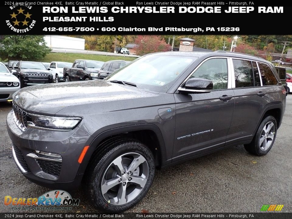 2024 Jeep Grand Cherokee 4XE Baltic Gray Metallic / Global Black Photo #1