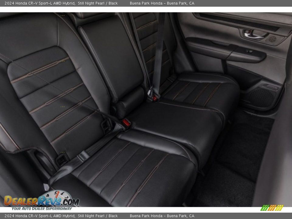 Rear Seat of 2024 Honda CR-V Sport-L AWD Hybrid Photo #29
