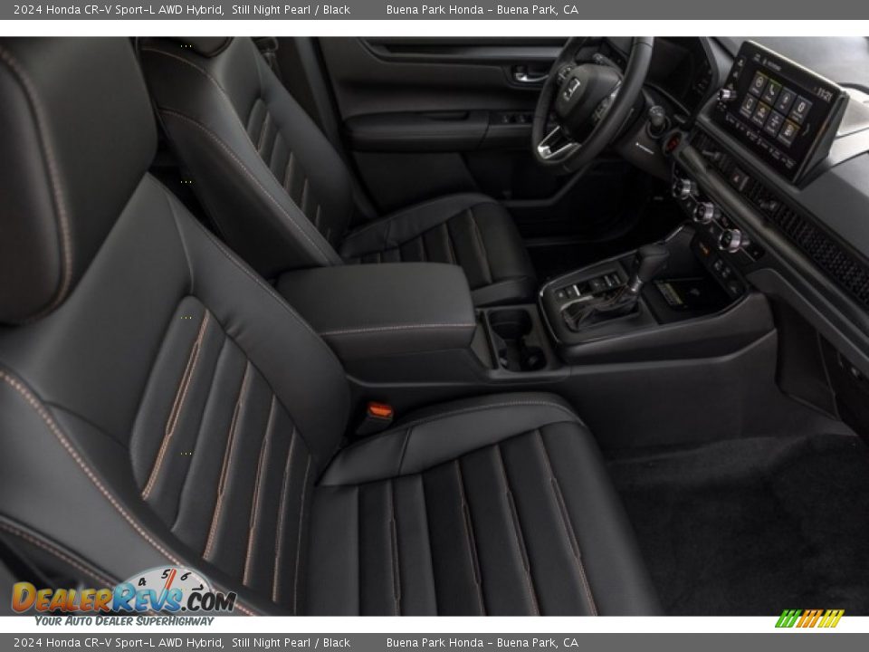 Front Seat of 2024 Honda CR-V Sport-L AWD Hybrid Photo #30
