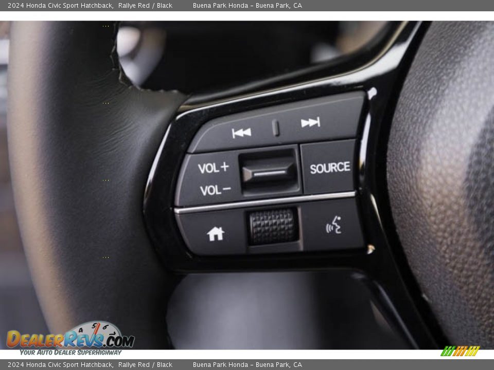 2024 Honda Civic Sport Hatchback Steering Wheel Photo #20
