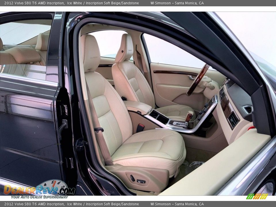 Front Seat of 2012 Volvo S80 T6 AWD Inscription Photo #13
