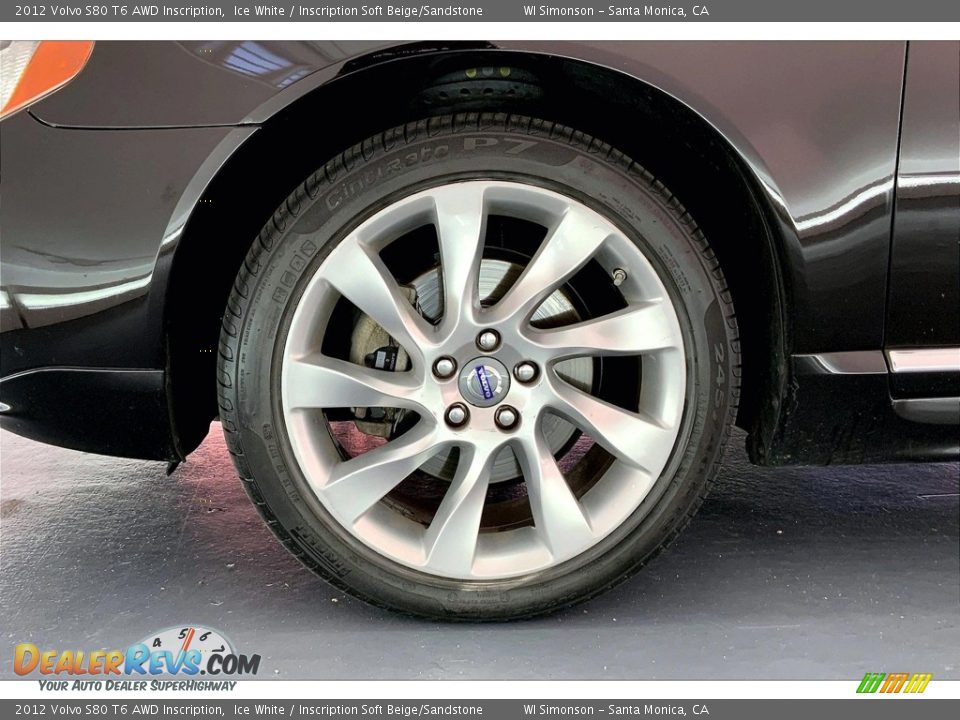 2012 Volvo S80 T6 AWD Inscription Wheel Photo #15