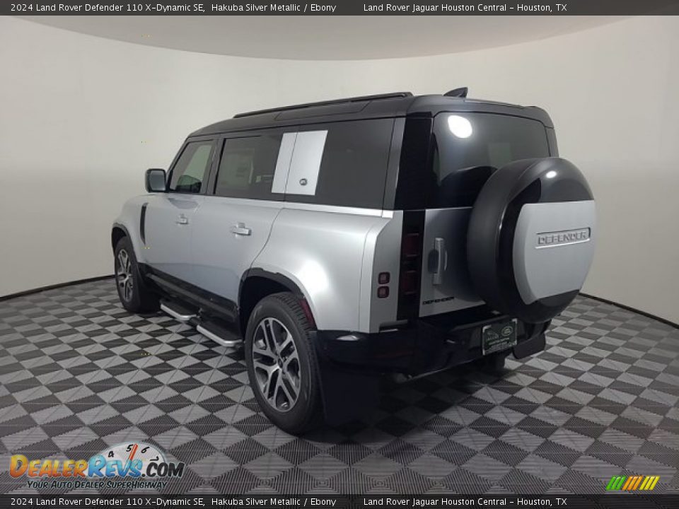 2024 Land Rover Defender 110 X-Dynamic SE Hakuba Silver Metallic / Ebony Photo #10