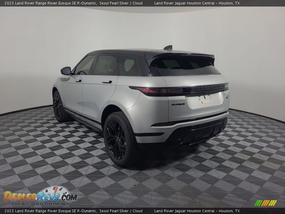 2023 Land Rover Range Rover Evoque SE R-Dynamic Seoul Pearl Silver / Cloud Photo #10