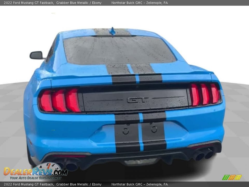 2022 Ford Mustang GT Fastback Grabber Blue Metallic / Ebony Photo #7