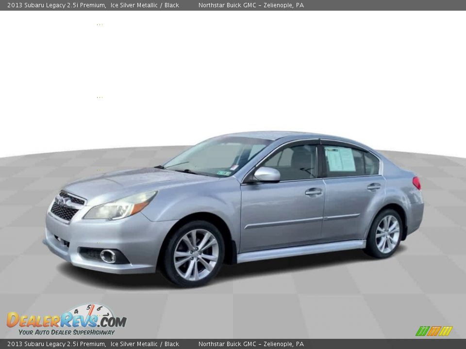 2013 Subaru Legacy 2.5i Premium Ice Silver Metallic / Black Photo #4