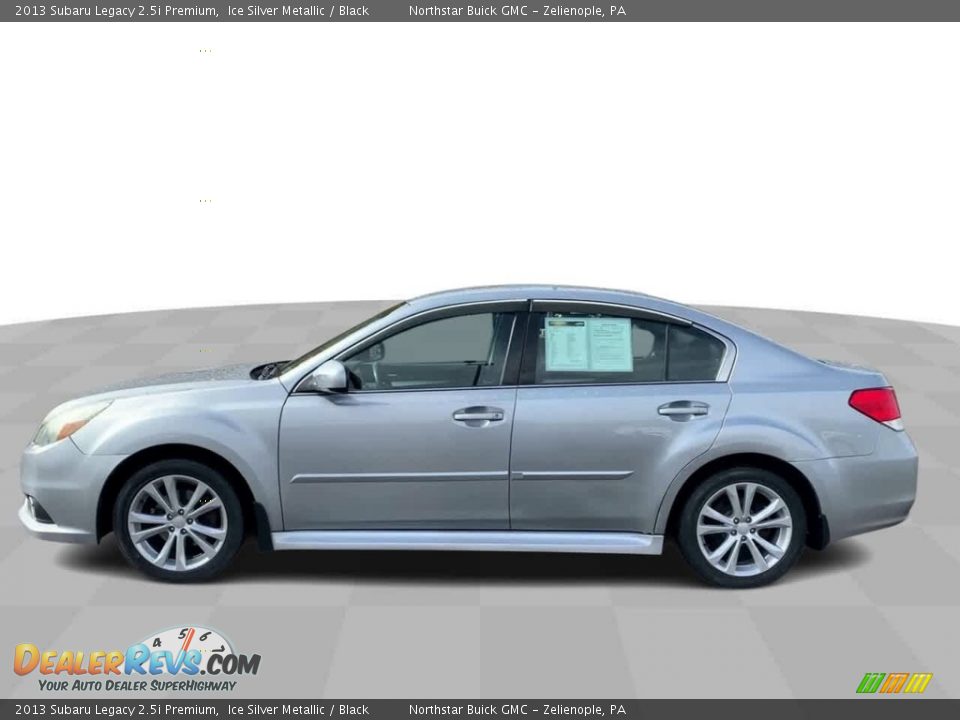 2013 Subaru Legacy 2.5i Premium Ice Silver Metallic / Black Photo #5