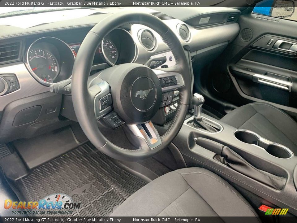 Front Seat of 2022 Ford Mustang GT Fastback Photo #10