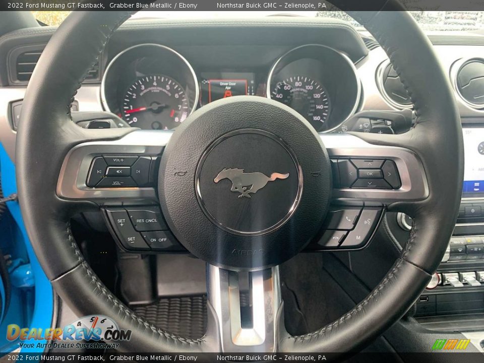 2022 Ford Mustang GT Fastback Steering Wheel Photo #11