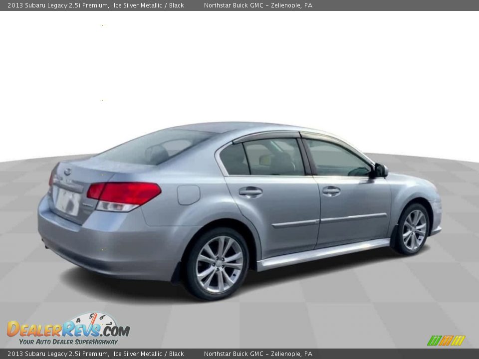 2013 Subaru Legacy 2.5i Premium Ice Silver Metallic / Black Photo #8