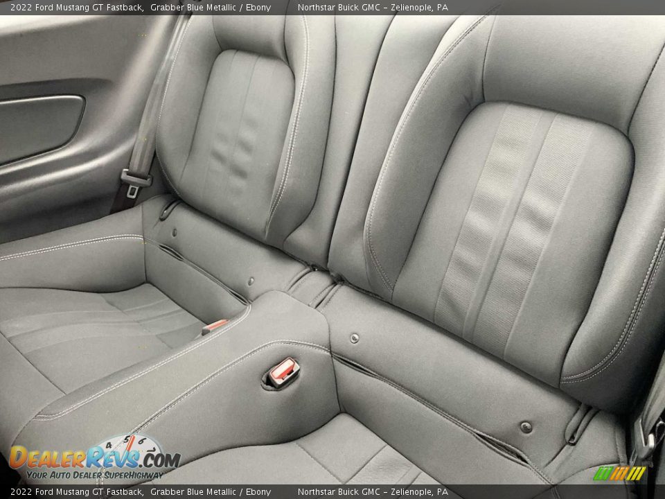 Rear Seat of 2022 Ford Mustang GT Fastback Photo #22
