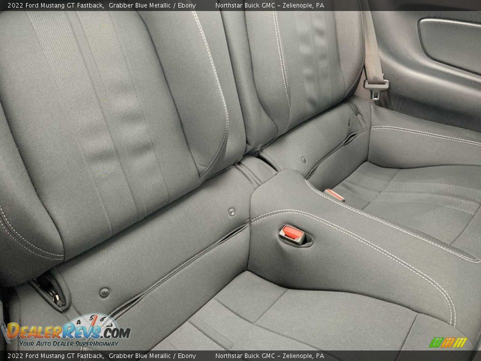 Rear Seat of 2022 Ford Mustang GT Fastback Photo #24