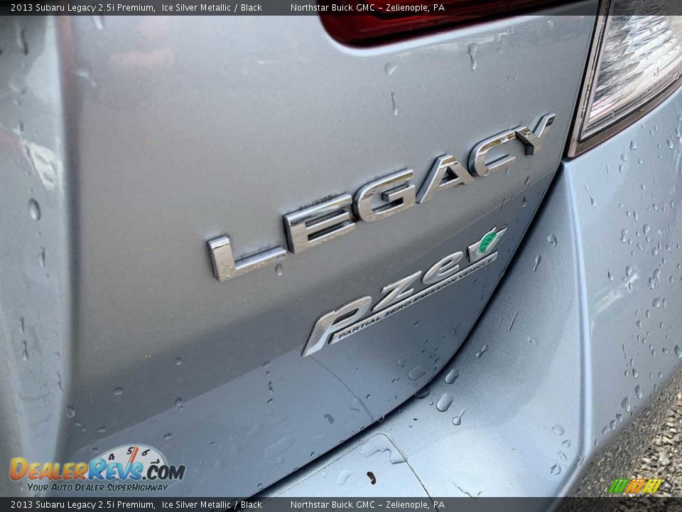 2013 Subaru Legacy 2.5i Premium Ice Silver Metallic / Black Photo #26