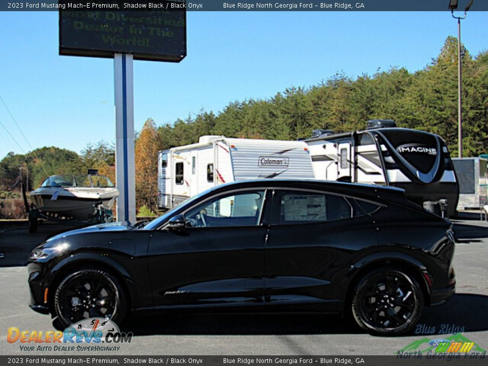 2023 Ford Mustang Mach-E Premium Shadow Black / Black Onyx Photo #2