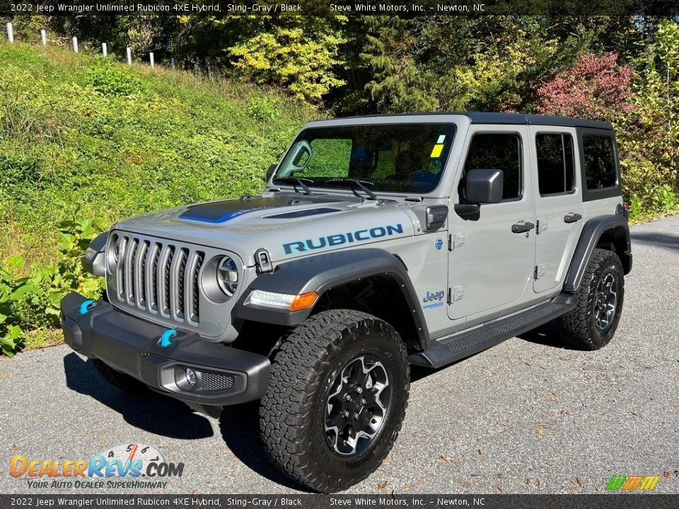 Sting-Gray 2022 Jeep Wrangler Unlimited Rubicon 4XE Hybrid Photo #2