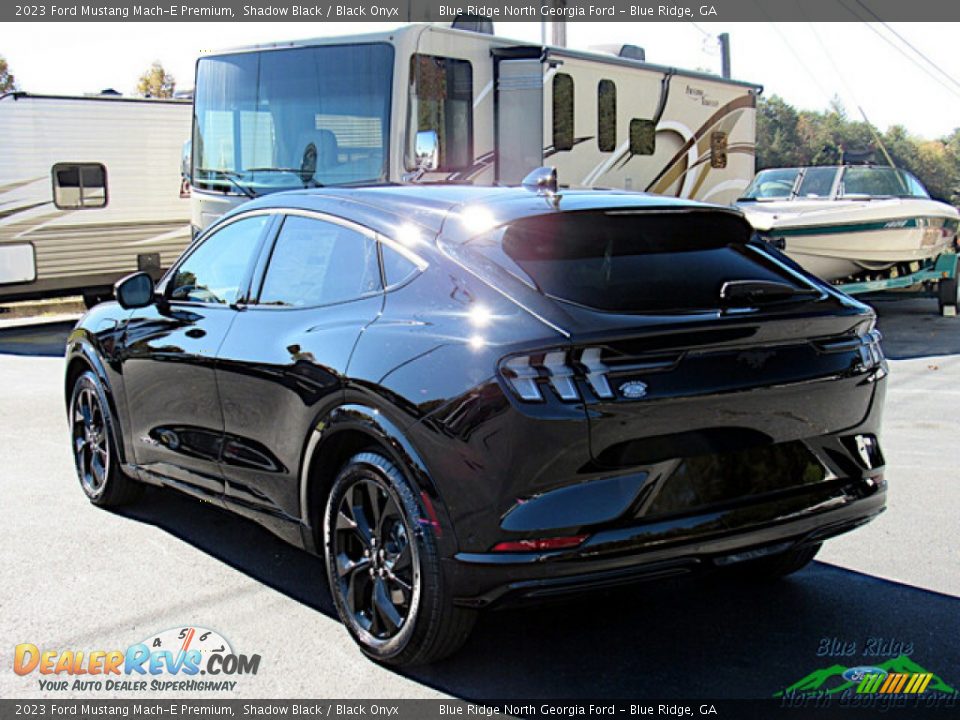 2023 Ford Mustang Mach-E Premium Shadow Black / Black Onyx Photo #3