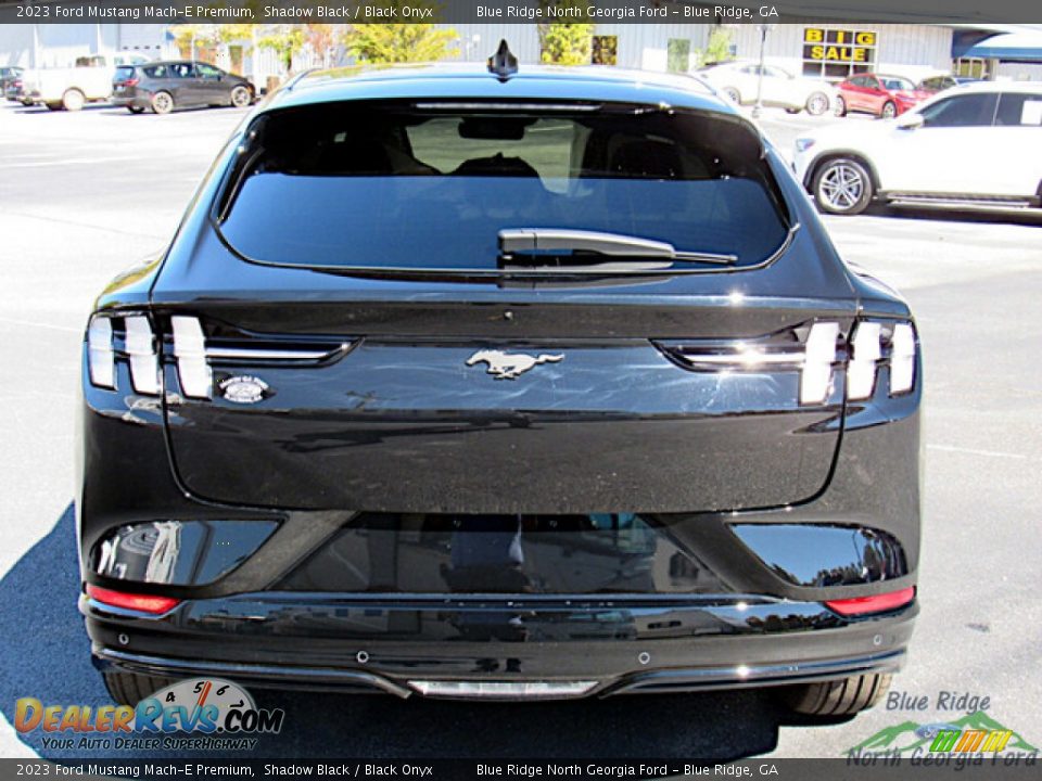 Shadow Black 2023 Ford Mustang Mach-E Premium Photo #4