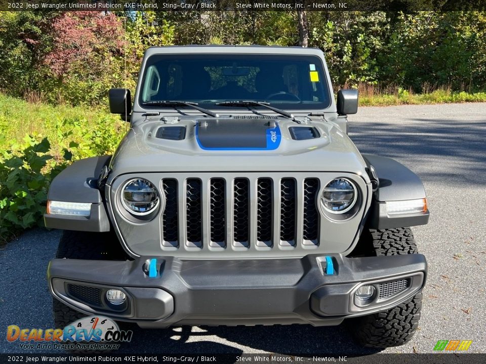 Sting-Gray 2022 Jeep Wrangler Unlimited Rubicon 4XE Hybrid Photo #4