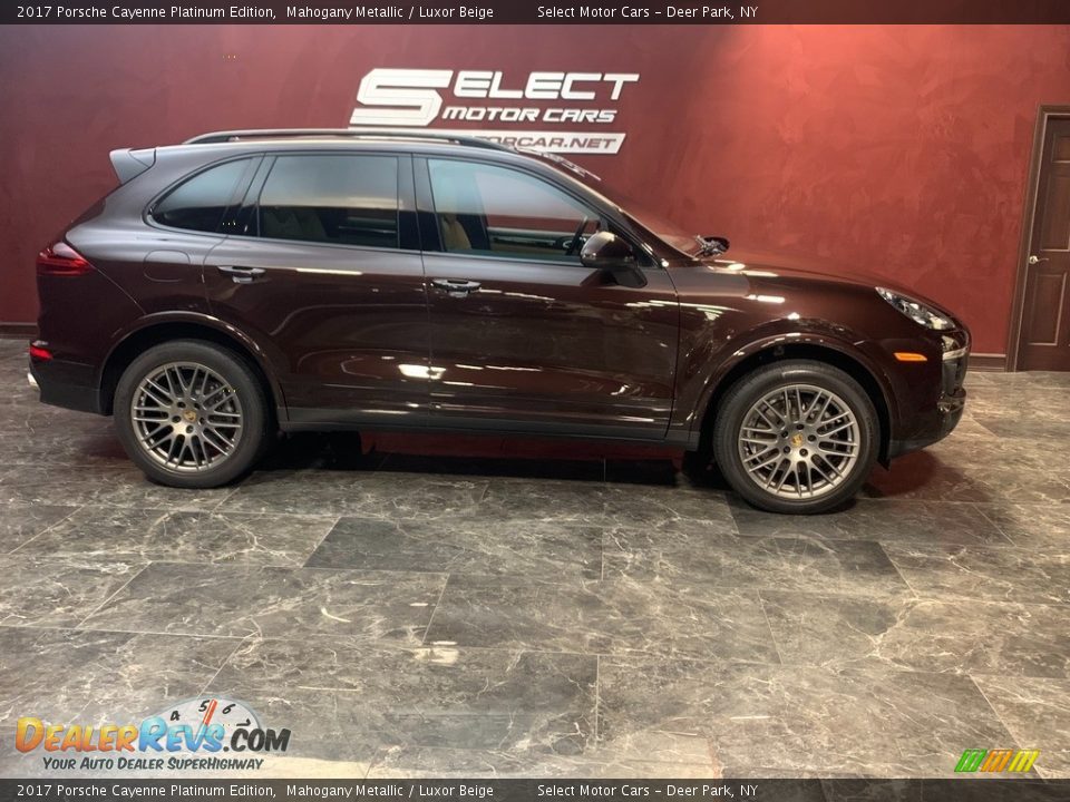 Mahogany Metallic 2017 Porsche Cayenne Platinum Edition Photo #4