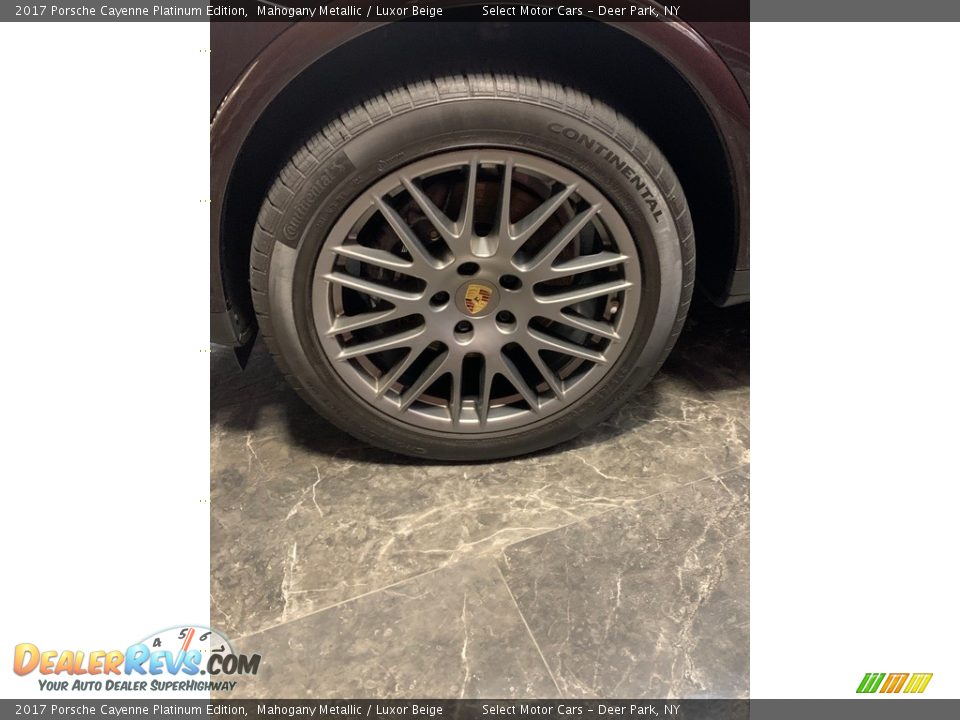 2017 Porsche Cayenne Platinum Edition Wheel Photo #7