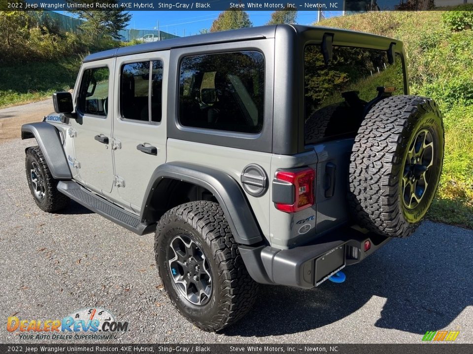 Sting-Gray 2022 Jeep Wrangler Unlimited Rubicon 4XE Hybrid Photo #9