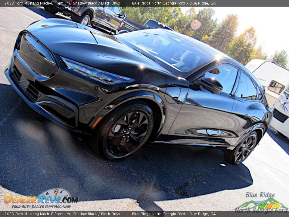 2023 Ford Mustang Mach-E Premium Shadow Black / Black Onyx Photo #23