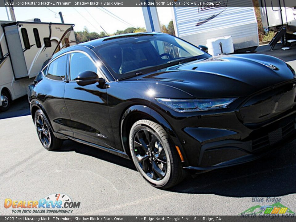 2023 Ford Mustang Mach-E Premium Shadow Black / Black Onyx Photo #24