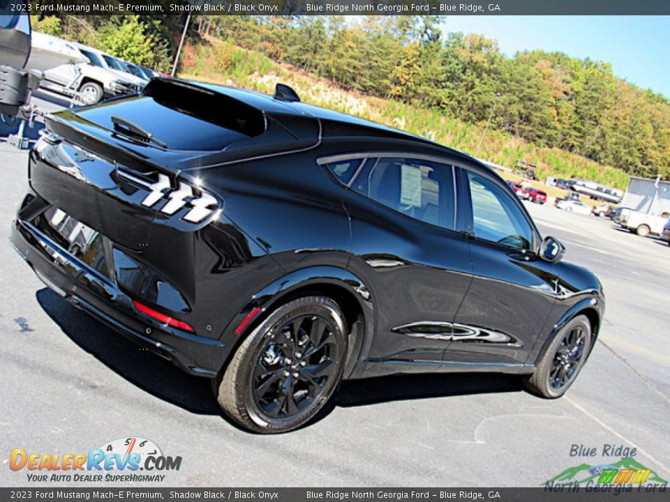 2023 Ford Mustang Mach-E Premium Shadow Black / Black Onyx Photo #25