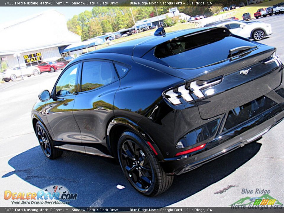 2023 Ford Mustang Mach-E Premium Shadow Black / Black Onyx Photo #26