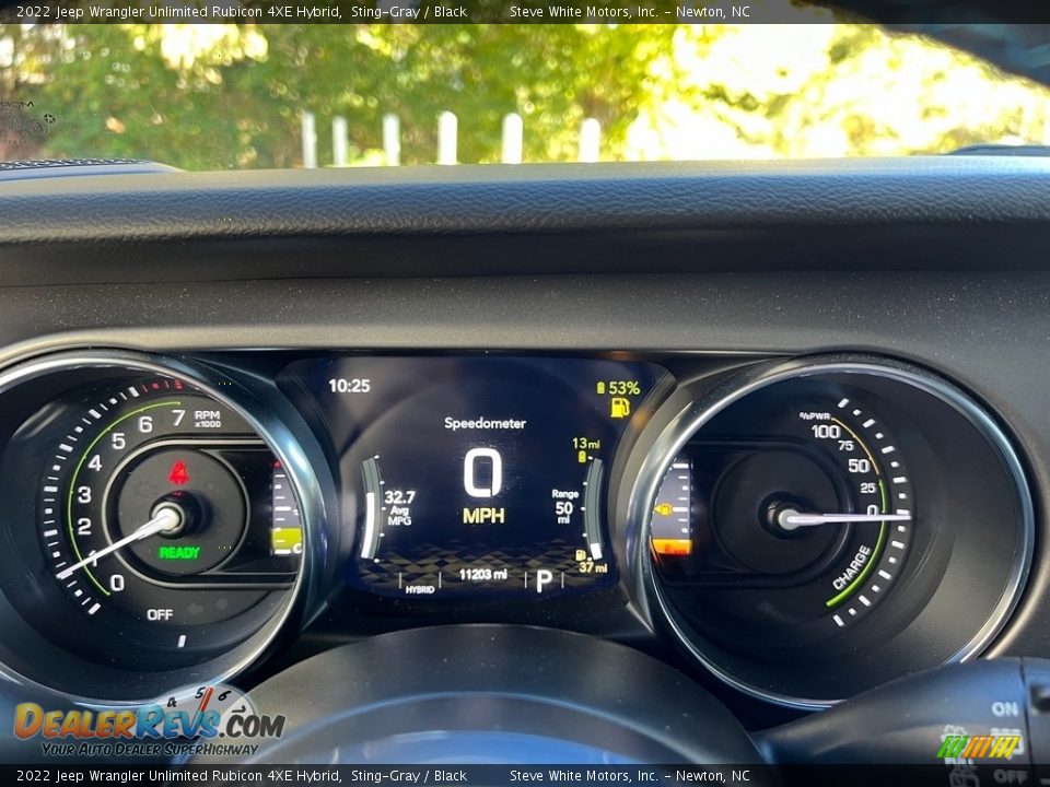 2022 Jeep Wrangler Unlimited Rubicon 4XE Hybrid Gauges Photo #24