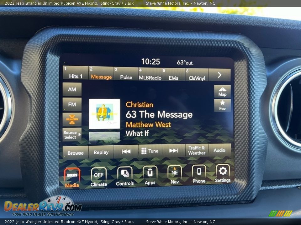 Audio System of 2022 Jeep Wrangler Unlimited Rubicon 4XE Hybrid Photo #25