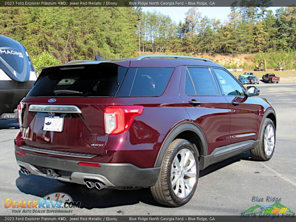 Jewel Red Metallic 2023 Ford Explorer Platinum 4WD Photo #5