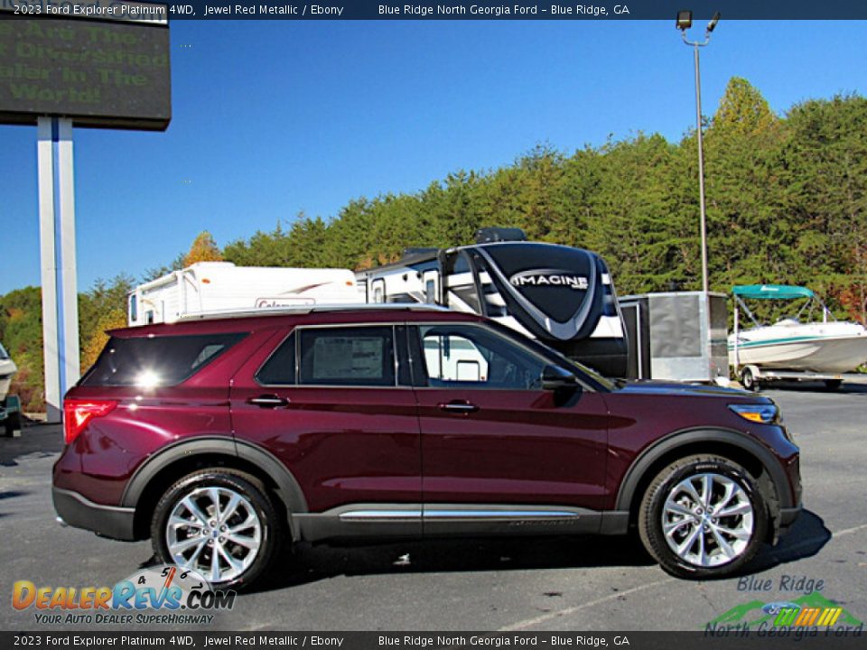 Jewel Red Metallic 2023 Ford Explorer Platinum 4WD Photo #6