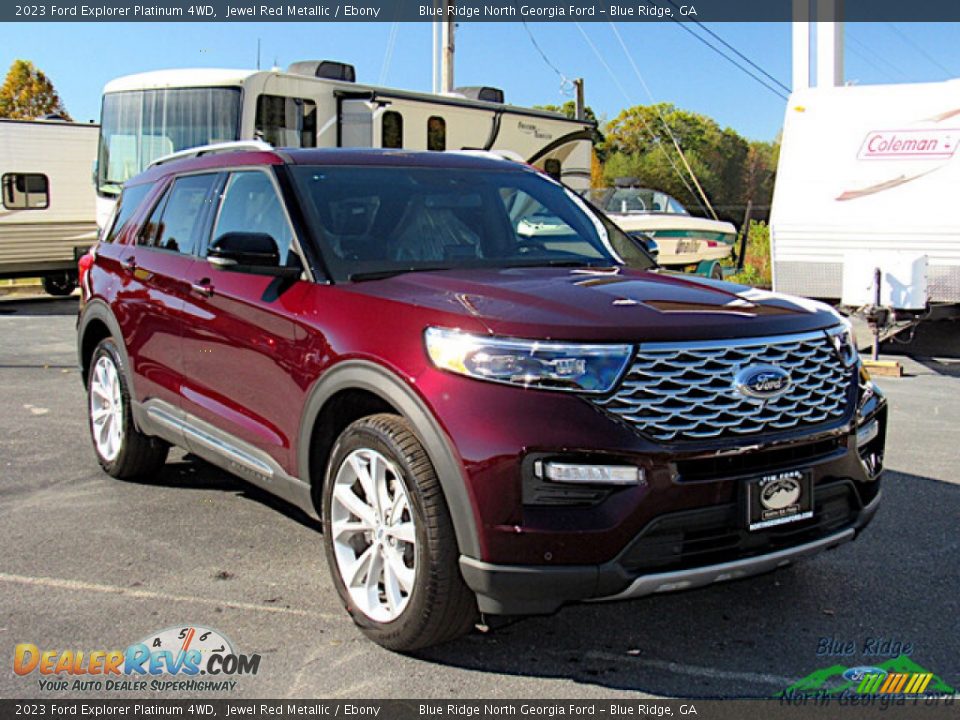 Jewel Red Metallic 2023 Ford Explorer Platinum 4WD Photo #7