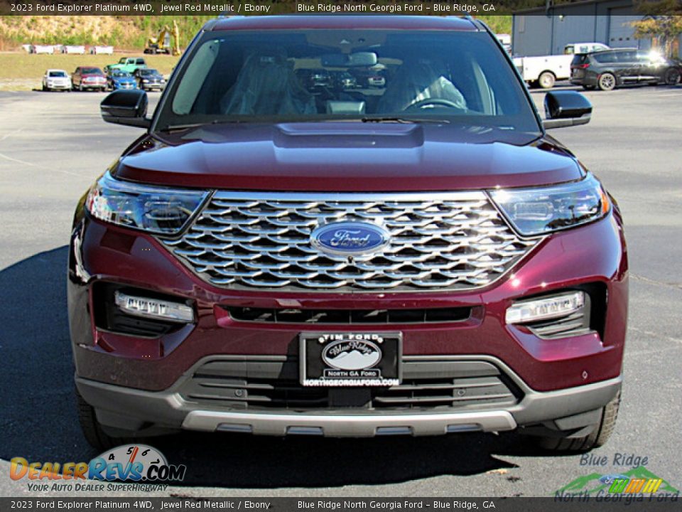 Jewel Red Metallic 2023 Ford Explorer Platinum 4WD Photo #8