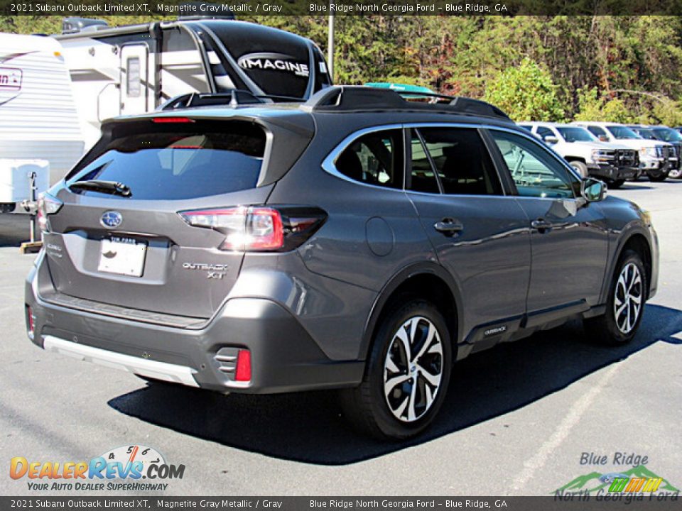 2021 Subaru Outback Limited XT Magnetite Gray Metallic / Gray Photo #5