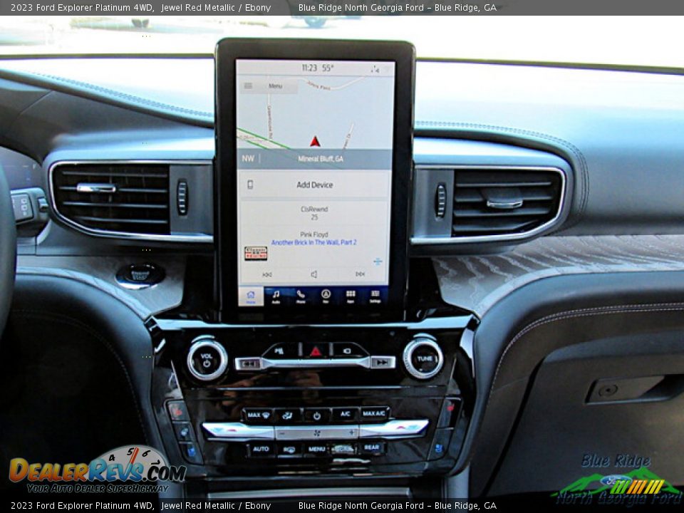 Controls of 2023 Ford Explorer Platinum 4WD Photo #18