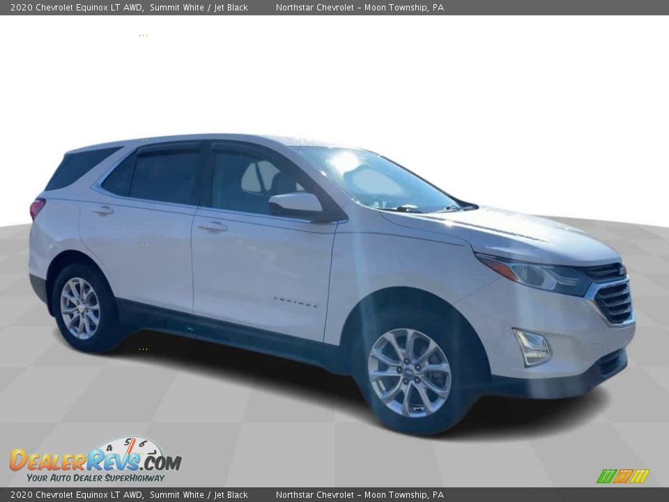 2020 Chevrolet Equinox LT AWD Summit White / Jet Black Photo #2