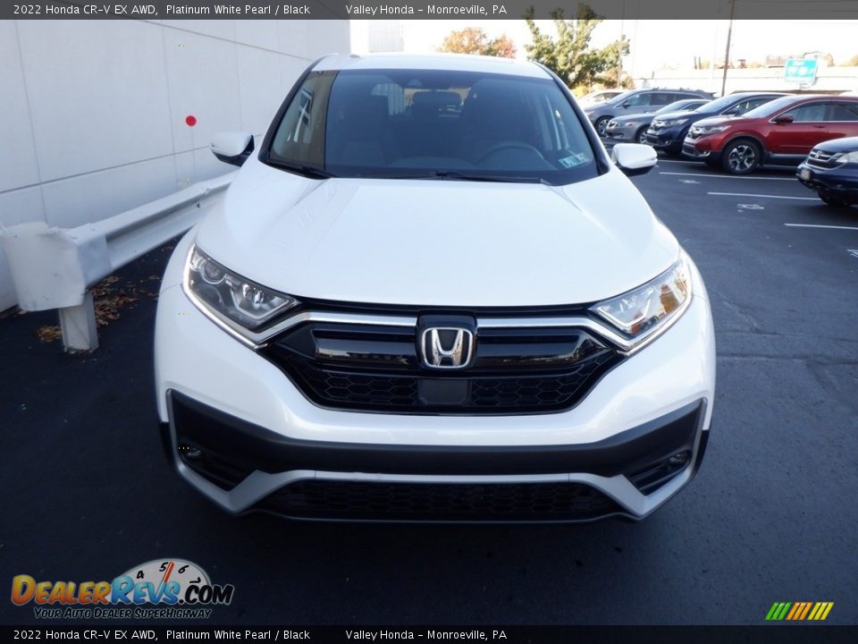 2022 Honda CR-V EX AWD Platinum White Pearl / Black Photo #3